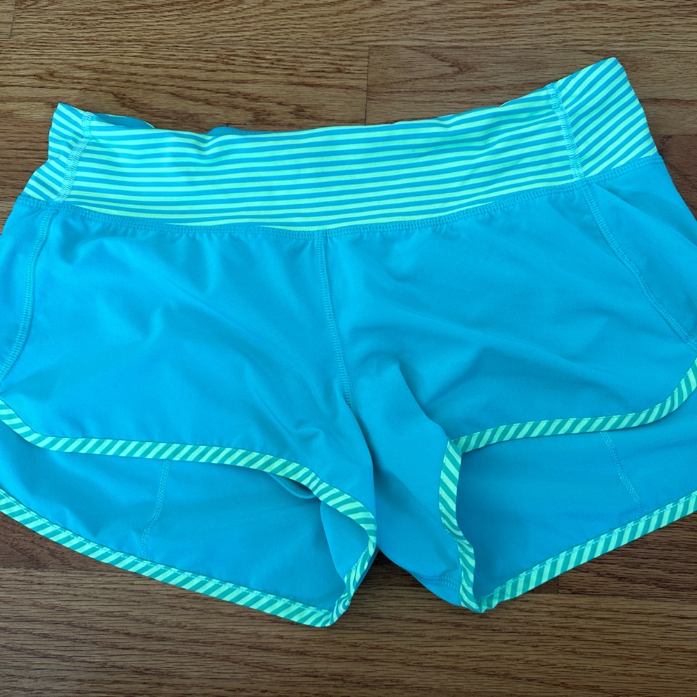 Lululemon Speed Shorts Size 6